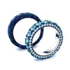 BLUE 3D RING