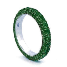  EMERALD 3D RING