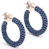 BLUE SAPPHIRE FROOT LOOP HOOPS