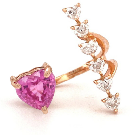 PINK CUPID RING