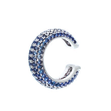  BLUE SAPPHIRE FROOT LOOP EAR CUFF