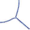 BLUE SAPPHIRE HEART-DROP NECKLACE | LARIAT NECKLACE