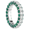 DIAMOND & EMERALD CHUNKY-LICIOUS 3D RING