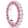 DIAMOND & PINK SAPPHIRE CHUNKY-LICIOUS 3D RING