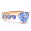 BLUE CANDY HEART RING