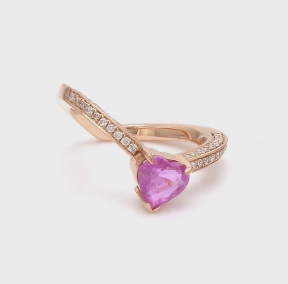 PINK LOVESTRUCK RING