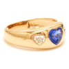 BLUE SAPPHIRE PUFFY DOME RING