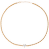 SHAPE-SHIFTER DIAMOND SEGMENT BAR NECKLACE