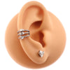 SHAPE-SHIFTER DIAMOND EAR CUFF