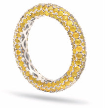  YELLOW SAPPHIRE FROOT LOOP BAND