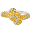 'I LITERALLY CAN KNOT!' YELLOW SAPPHIRE RING