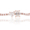 MINI DOUBLE SHAPE-SHIFTER DIAMOND TENNIS BRACELET