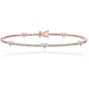 MINI DIAMOND HEARTS TENNIS BRACELET