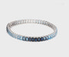 BLUE SAPPHIRE TENNIS BRACELET