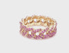 PINK SAPPHIRE CHAIN RING