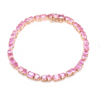 PINK SAPPHIRE MIX-SHAPE TENNIS BRACELET