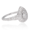 DIAMOND PEAR RING | PINKY RING