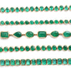 EMERALD (PEAR-CUT) BEZELED TENNIS BRACELET