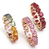 RUBY HEART ETERNAL RING