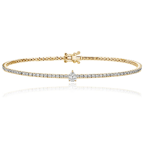 SHAPE-SHIFTER DIAMOND TENNIS BRACELET