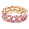 PINK SAPPHIRE CHAIN RING