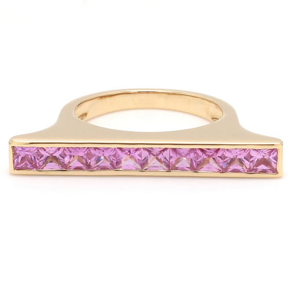 'RAISE THE BAR' PINK RING