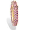 PINK SAPPHIRE FROOT LOOP BAND