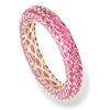 PINK SAPPHIRE FROOT LOOP BAND