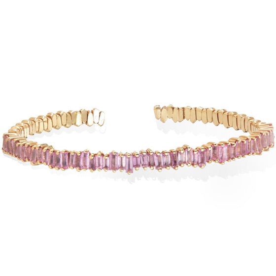 PINK SAPPHIRE SPRINKLES CUFF