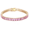 PINK SAPPHIRE TENNIS BRACELET