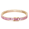 PINK SAPPHIRE TENNIS BRACELET