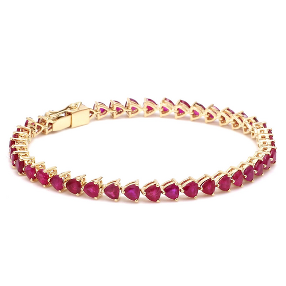 RUBY TRILLION TENNIS BRACELET