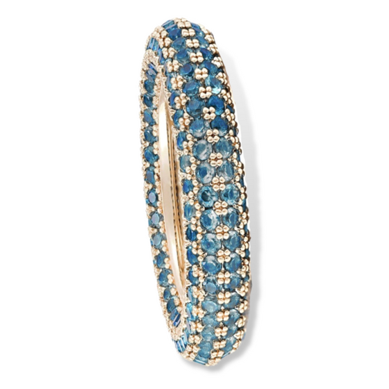 BLUE TOPAZ FROOT LOOP BAND